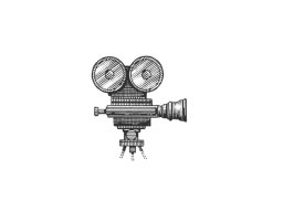 movie camera art